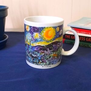 Van Gogh Starry Night collectible mug - Chaleur Masters Collection D. Burrows